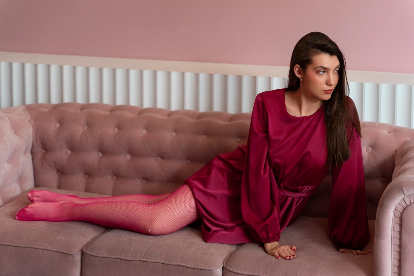 Sexy Legs, Stunning Lingerie